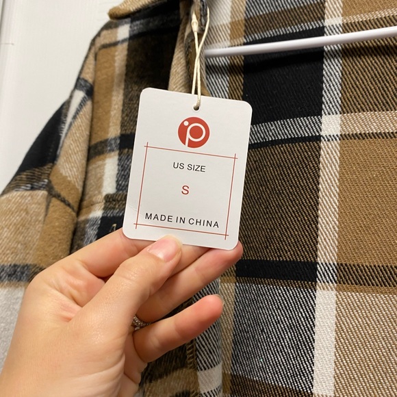 LONG BLACK AND GOLD SHACKET - Picture 3 of 4